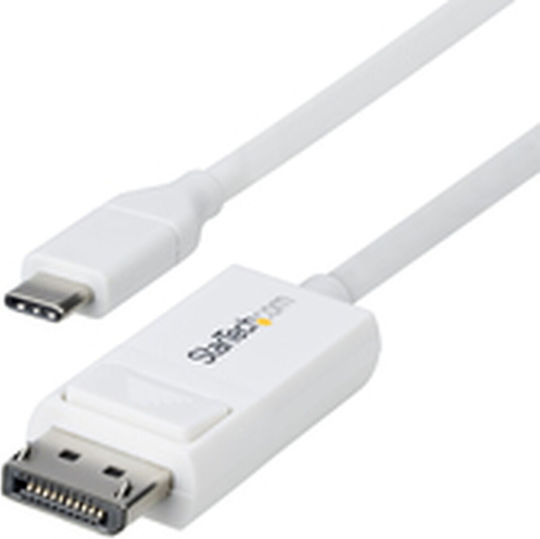 StarTech VGA male to VGA male White 1.9m Cable (CDP2DP2MBW)