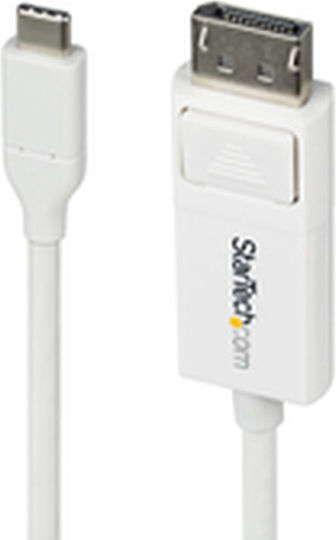 StarTech VGA male to VGA male White 1.9m Cable (CDP2DP2MBW)