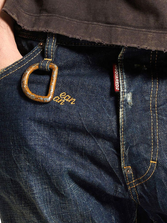 Cool Guy Men's Jeans Pants with Slim Fit Blue