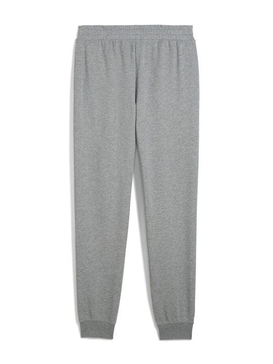 Sweatpants with Elastic Gray