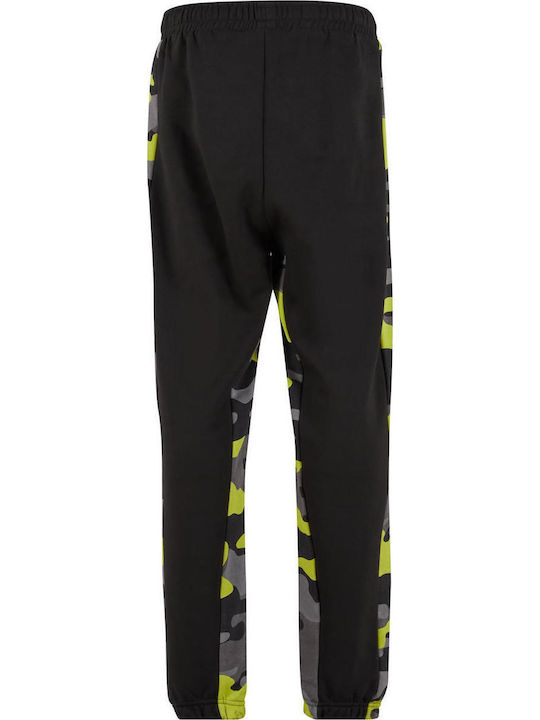 Jogginghose Black/white/camo