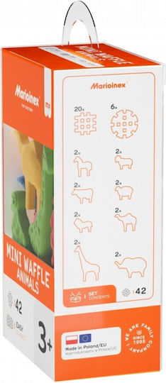 Marioinex Animals Building Blocks for 3+ Years 42 Pieces