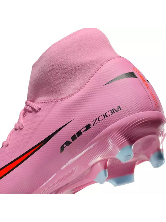 Nike Mercurial Superfly 10 Academy Football Shoes with Cleats Pink