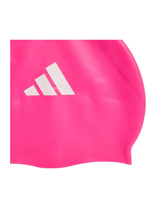 Adidas Adidas 3 Ленти Шапка За Плуване Детска Розова Jx3868 Adidas Adidas 3 Ленти Шапка За Плуване Детска Розова Jx3868