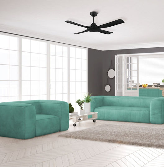 Eglo Bondi 48 Ceiling Fan 122cm Black