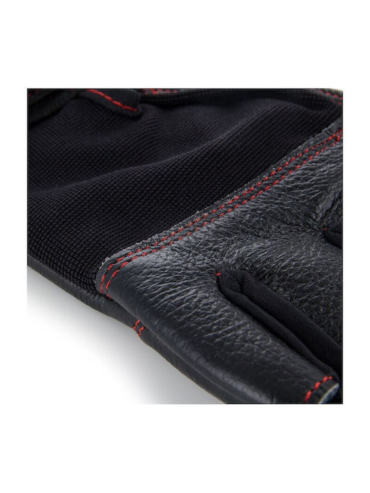 Schwarz Leder Handschuhe