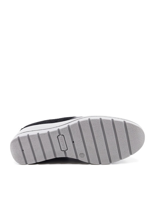 Ανατομικά Γυναικεία Slip-On Μαύρα