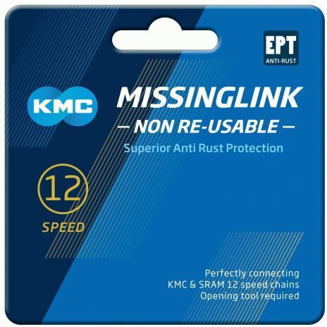 Kmc Missing Link 12 Speed Nr Ept Chain Fuse Silver