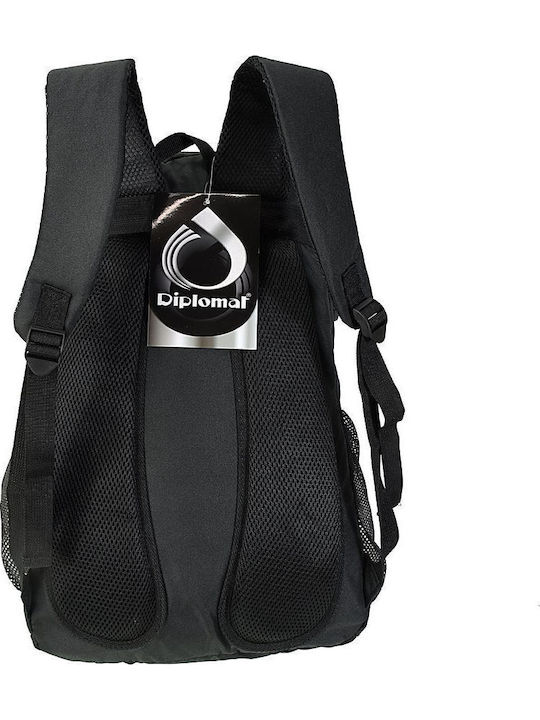 Diplomat Waterproof Backpack Backpack for Laptop Black BF55