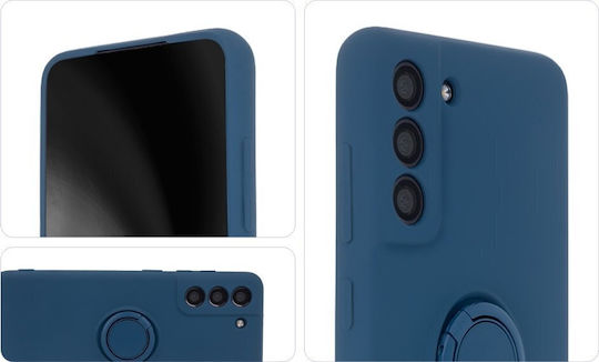 Shield Back Cover Silicone Blue (Galaxy S21 FE)
