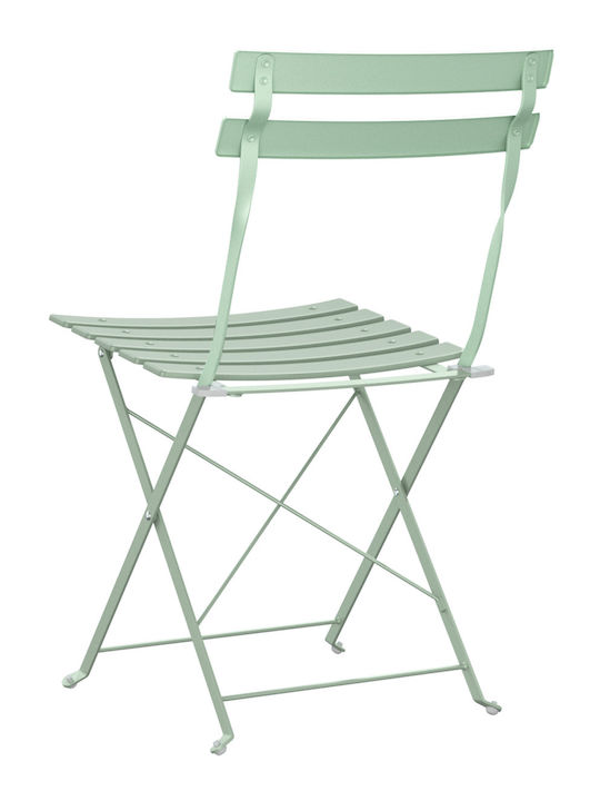 Outdoor-Stuhl Metallisch Fantastic Mint 2Stück 42x42εκ.