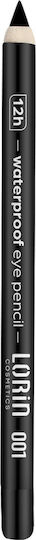 Lorin Eye Pencil Μαλακό Μολύβι Ματιών 001 Black