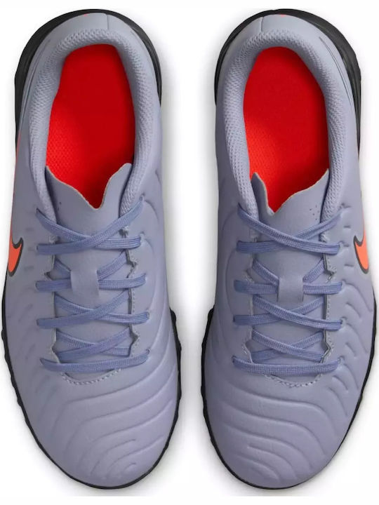 Tiempo Legend 10 Club Kids Turf Soccer Shoes Lilac