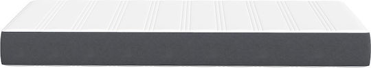 vidaXL Single Anatomic Saltea Spumă de memorie / Spumă 100x200x20cm