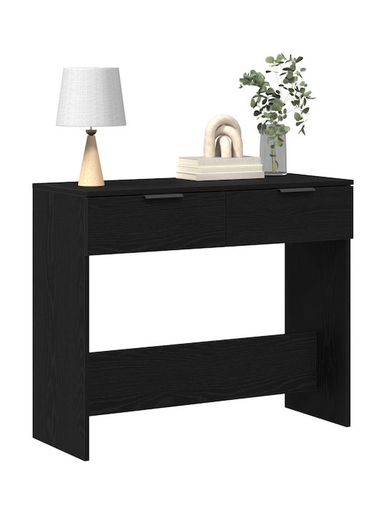 Конзолна маса Дървена Black Oak Д90xШ36xВ75cm