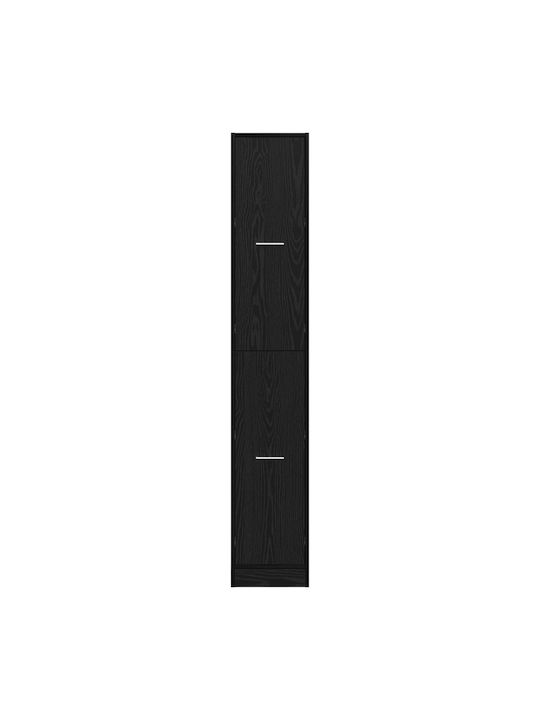 Kitchen Column Black Oak 30x41x174.5cm