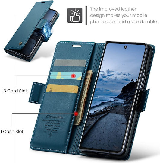 Caseme Портмоне Син (Galaxy Z Fold7)