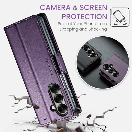 Caseme Wallet Μωβ (Galaxy Z Fold7)