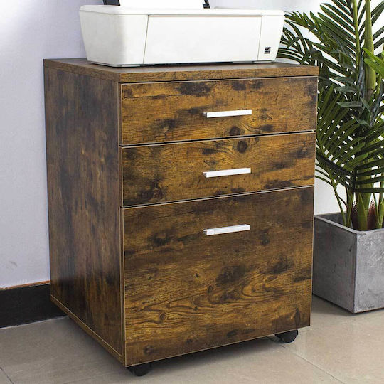 Ντουλάπι Γραφείου από MDF & Μέταλλο 46.5x45x64cm