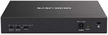 Mercusys MS110CMP v1 L2 PoE+ Switch cu 8 Porturi Gigabit (1Gbps) Ethernet
