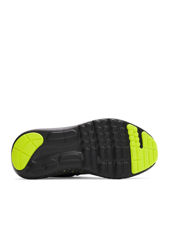 Ua Bgs Surge 4 Kids Sports Shoes Running with Laces Black