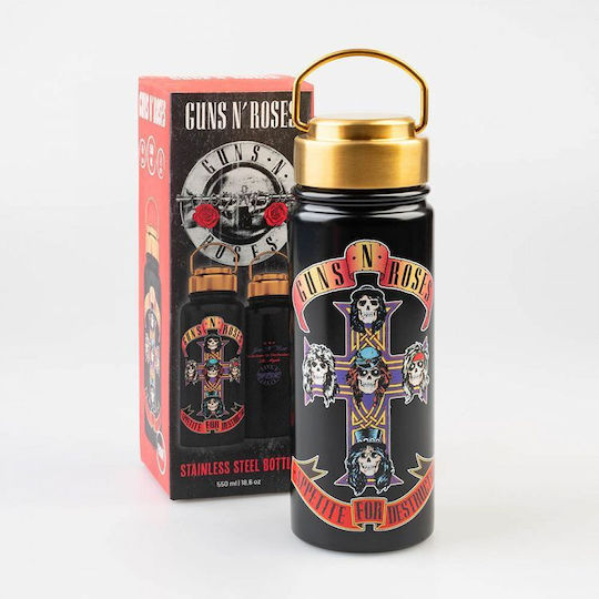 Grupo Erik Μπουκάλι Θερμός Ανοξείδωτο 550ml GUNS N ROSES