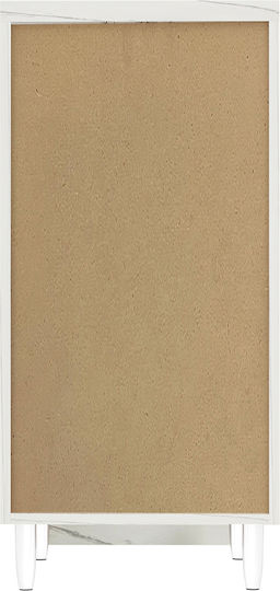 Kitchen Floor Drawer Unit Λευκό Εφέ Μάρμαρο 40x50x85cm