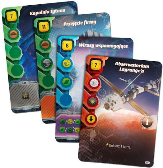 Board Game Mars: The Ares Expedition for 1-4 Players 14+ Years Old (PL) Rebel Games