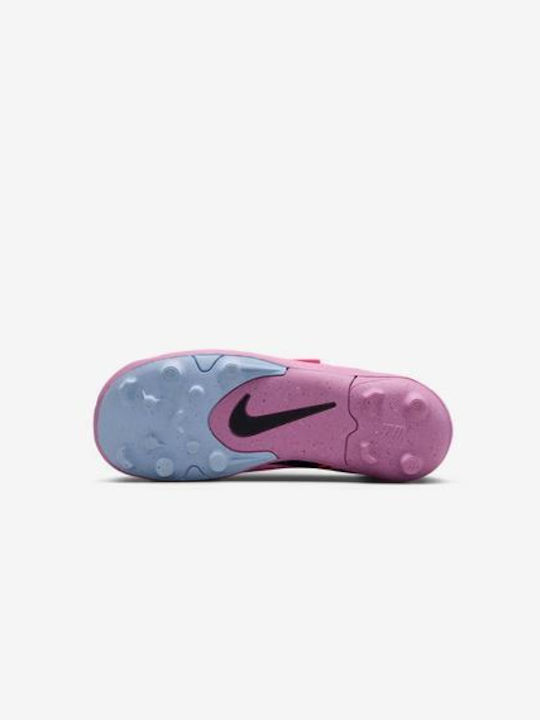 Mercurial Vapor 16 Club MG Kids Soccer Cleats And Shoes Molded Pink