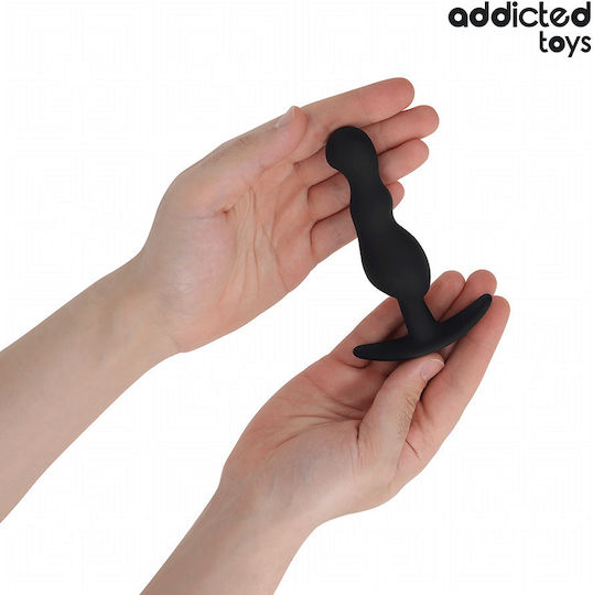 Addicted Toys Πρωκτικές Σφήνες Σετ Medium Μαύρες 3τμχ