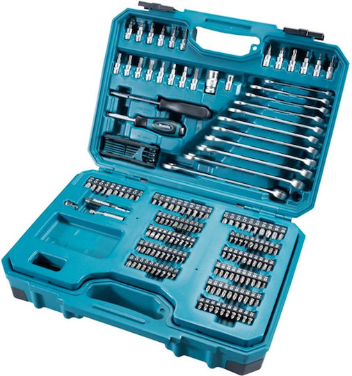 Makita Βαλίτσα με 221 Εργαλεία