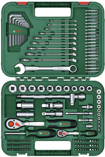 Bosch Werkzeugkoffer mit 132 Werkzeugen