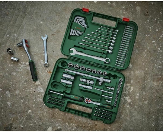 Bosch Werkzeugkoffer mit 132 Werkzeugen