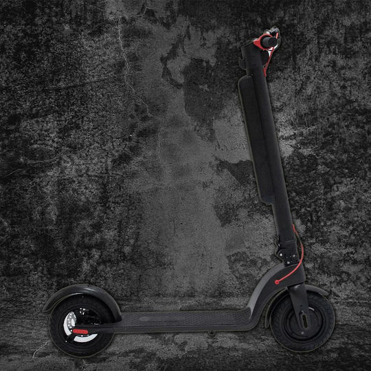 Devron Electric Scooter with 25km/h Max Speed and 30km Autonomy in Black Color