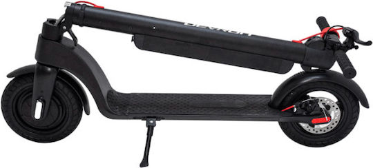Devron Electric Scooter with 25km/h Max Speed and 30km Autonomy in Black Color