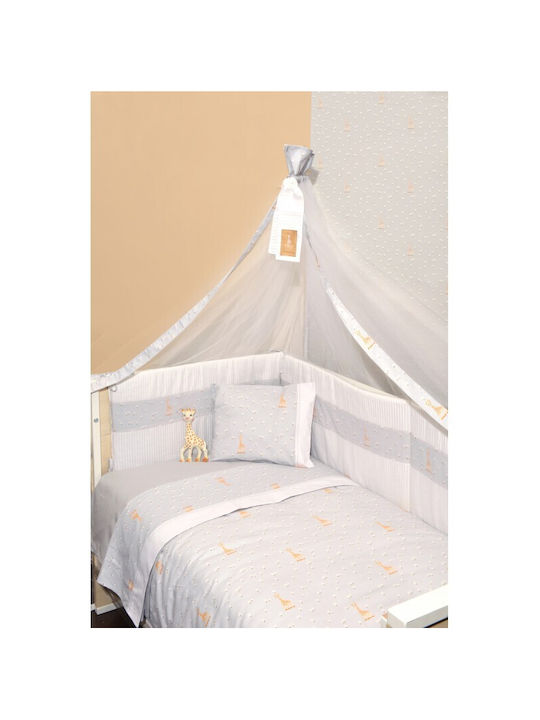 Omega Home Пухено одеяло За Количка Бял 100x140см