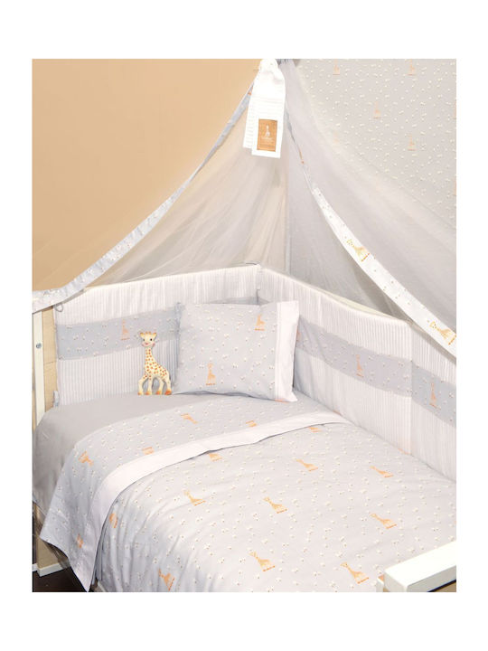 Omega Home Пухено одеяло За Количка Бял 100x140см