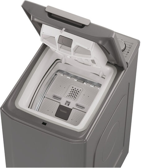 Candy Toplader-Waschmaschine 8kg 1200 Umdrehungen Gray TCA283DR2-S