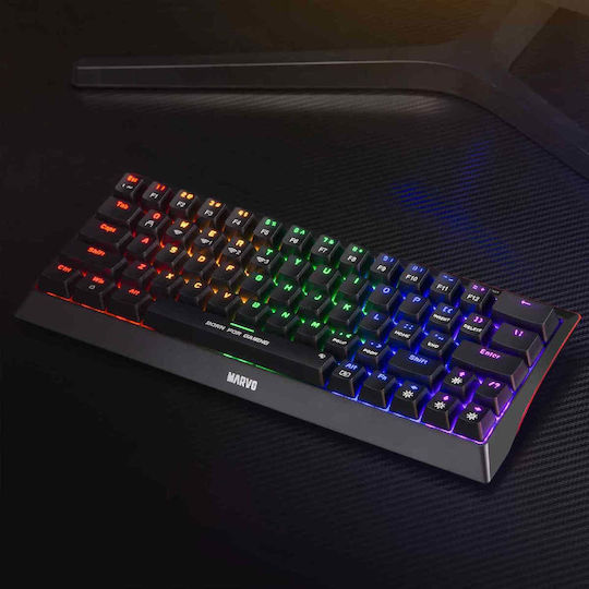 Marvo Hecate 61WR Wireless Gaming Mechanical Keyboard 60% with RGB lighting (English US)