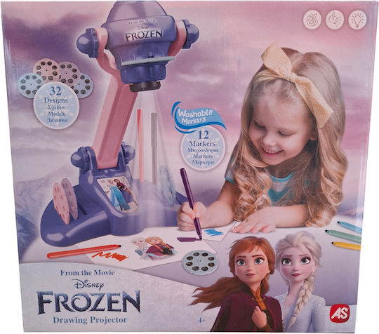 AS Προτζέκτορας Ζωγραφικής Frozen για Παιδιά 4+ Ετών