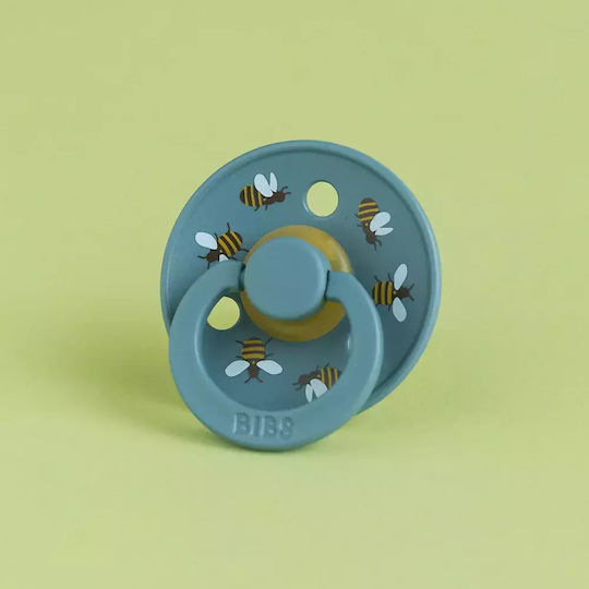 Bibs Studio Collection Pacifiers Rubber Petrol Blue for 6+ months 2pcs