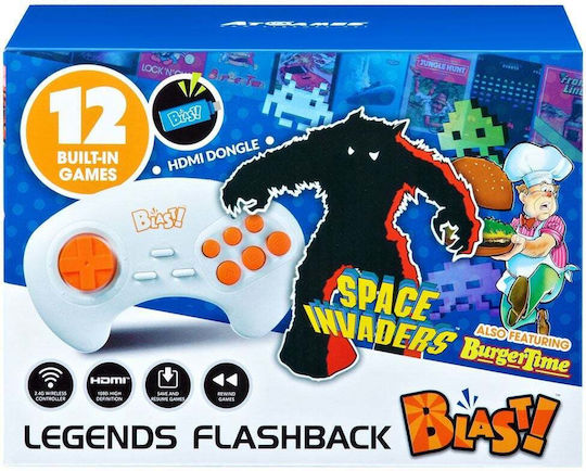 AtGames Space Invaders Flashback Blast Consolă pentru Copii