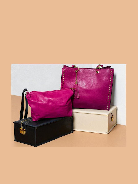 Damentasche Handtasche Fuchsie