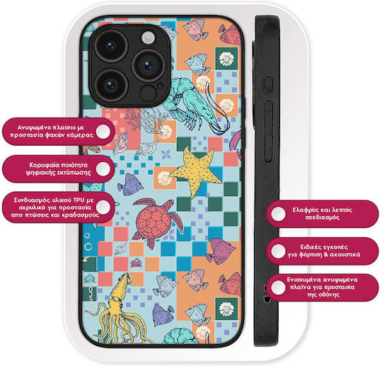 Sonique Ocean Series Case Motorola Moto G54 5G Moto G54 5G Power Mosaic
