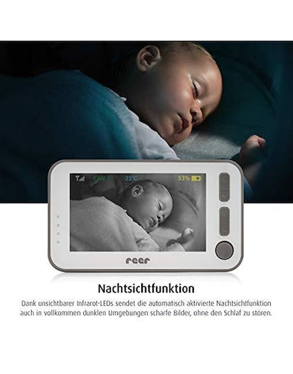 Reer Babycam Xl Ενδοεπικοινωνία Μωρού 4.3" Reer Babycam Xl Ενδοεπικοινωνία Μωρού 4.3"