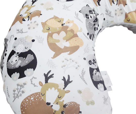 Maboo Μαξιλάρι Εγκυμοσύνης & Θηλασμού Forest Life 55cm