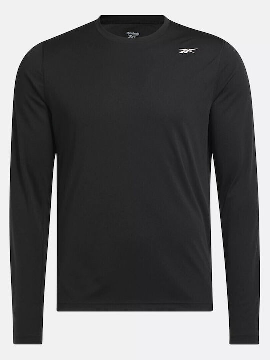 Long Sleeve Tech Αθλητικό T-shirt Night Black