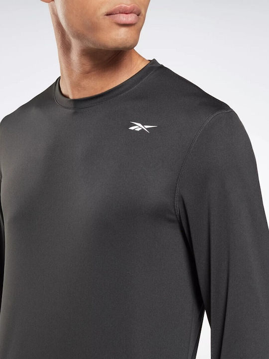 Long Sleeve Tech Αθλητικό T-shirt Night Black