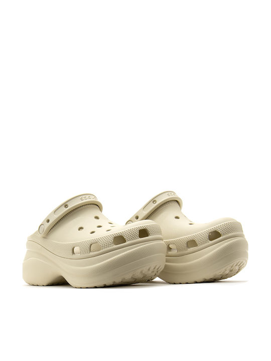 Crocs Bae Γυναικεία Σαμπό Μπεζ