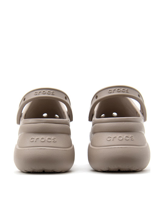 Crocs Bae Damen Clogs Braun